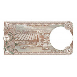 Bangladesh - Pick 25b_2 - 5 taka - Série ল - 01/1988 - Etat : NEUF