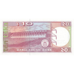 Bangladesh - Pick 32 - 10 taka - Série খ ফ - 12/1996 - Commémoratif - Etat : NEUF