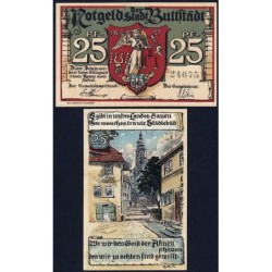 Allemagne - Notgeld - Buttstädt - 25 pfennig - Type 1 - 1921 - Etat : NEUF