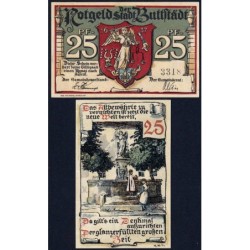 Allemagne - Notgeld - Buttstädt - 25 pfennig - Type 2 - 1921 - Etat : NEUF
