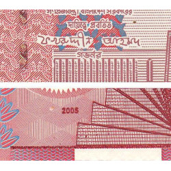 Bangladesh - Pick 39d - 10 taka - Série জ ছ - 2005 - Etat : NEUF