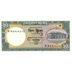 Bangladesh - Pick 40a - 20 taka - 2002 - Etat : NEUF