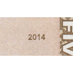 Bangladesh - Pick 53Aa - 5 taka - Série খ প - 2014 - Etat : NEUF