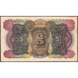 Mozambique (Companhía de) - Pick R 32_1 - 5 libras esterlinas - 15/01/1934 - Etat : TTB