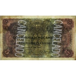 Mozambique (Companhía de) - Pick R 32_1 - 5 libras esterlinas - 15/01/1934 - Etat : TTB