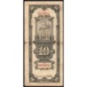 Chine - Cent. B. of China - Shanghai - Pick 327d_2 - 10 customs gold units - Série ZH - 1930 - Etat : TB+