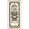 Chine - Cent. B. of China - Shanghai - Pick 327d_2 - 10 customs gold units - Série ZJ - 1930 - Etat : SPL