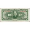 Chine - Central Bank of China - Shanghai - Pick 197e - 10 dollars - Série SX CB - 1928 - Etat : SUP+