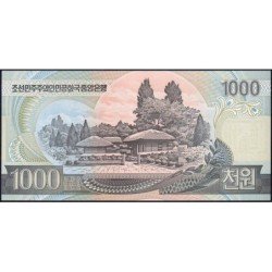 Corée du Nord - Pick 45b - 1'000 won - Série ㅂㄴ - 2006 - Etat : NEUF