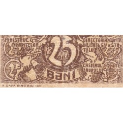 Roumanie - Pick 70 - 25 bani - 1917 - Etat : TB-