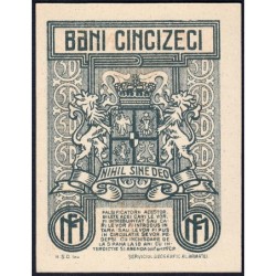 Roumanie - Pick 71 - 50 bani - 1917 - Etat : NEUF