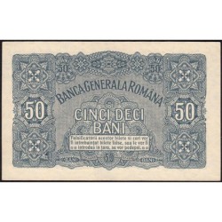 Roumanie - Pick M2a_2 - 50 bani - Série E - 1917 - Etat : pr.NEUF