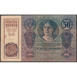 Roumanie - Pick R18 - 50 korona - Série 1030 - 1919 - Etat : TB+