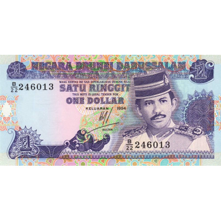 Brunei - Pick 13b - 1 dollar - 1994 - Etat : NEUF