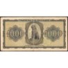 Grèce - Pick 118b - 1'000 drachmai - Série ΡΘ - 21/08/1941 - Etat : TB