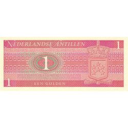Antilles Néerlandaises - Pick 20a - 1 gulden - Série D - 08/09/1970 - Etat : NEUF