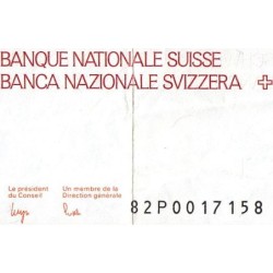 Suisse - Pick 53d_3 - 10 francs - Série 82P - 1982 - Etat : TB+