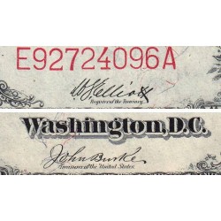 Etats Unis - Pick 187_2 - 1 dollar - Série E A - 1917 - Etat : TTB+ à SUP