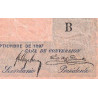 Argentine - Pick 243a - 1 peso - Série B - 1908 - Etat : TB+