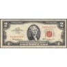 Etats Unis - Pick 382a - 2 dollars - Série A A - 1963 - Etat : TTB