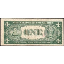 Etats Unis - Pick 416D2e - 1 dollar - Série R G - 1935 E - Etat : TB-