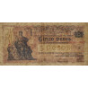 Argentine - Pick 252_3 - 5 pesos - Série E - 1946 - Etat : TB+