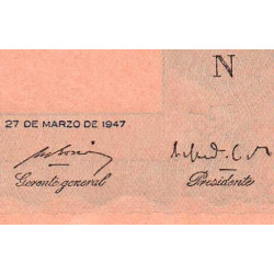 Argentine - Pick 257_2 - 1 peso - Série N - 1948 - Etat : SPL