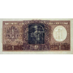 Argentine - Pick 263a - 1 peso - Série C - 1956 - Etat : SPL+