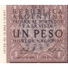 Argentine - Pick 263b1 - 1 peso - Série D - 1956 - Etat : SPL+