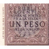 Argentine - Pick 263b_1 - 1 peso - Série D - 1956 - Etat : SPL+