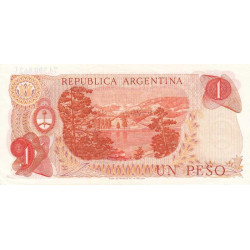 Argentine - Pick 287_3 - 1 peso - Série C - 1972 - Etat : SPL