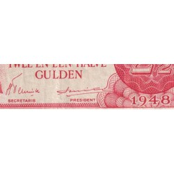Indes Néerlandaises - Pick 99 - 2 1/2 gulden - Série C/4 - 1948 - Etat : TB