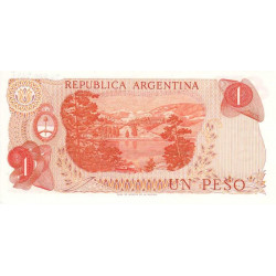 Argentine - Pick 293 - 1 peso - Série E - 1974 - Etat : NEUF