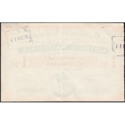 1937 - Loterie Nationale - 2e tranche - 1/10ème - Banque de Valence - Etat : TTB+