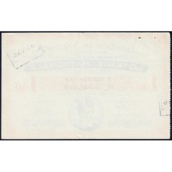 1937 - Loterie Nationale - 2e tranche - 1/10ème - Banque de Valence - Etat : TTB+