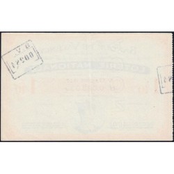 1937 - Loterie Nationale - 5e tranche - 1/10ème - Banque de Valence - Etat : TTB+