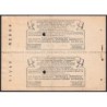 1943 - Loterie Nationale - 13e tranche A B - 1/10ème - Gueules cassées - Etat : TTB+