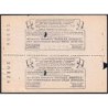 1943 - Loterie Nationale - 13e tranche A B - 1/10ème - Gueules cassées - Etat : TTB-
