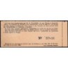 1943 - Loterie Nationale - 12e tranche B - 1/10ème - R. Flacher - Etat : TTB