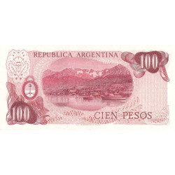 Argentine - Pick 302a_2 - 100 pesos - Série D - 1977 - Etat : NEUF