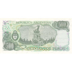 Argentine - Pick 303c - 500 pesos - Série D - 1982 - Etat : NEUF