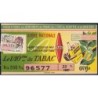1957 - Loterie Nationale - 23e tranche Gr. VI - 1/10ème - Débitants Tabac - Etat : TTB