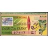 1957 - Loterie Nationale - 24e tranche Gr. I - 1/10ème - Débitants Tabac - Etat : TTB+