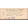 1957 - Loterie Nationale - 33e tranche Gr. I - 1/10ème - Fédération des Mutilés - Etat : TTB+