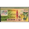 1957 - Loterie Nationale - 37e tranche Gr. VI - 1/10ème - Débitants Tabac - Etat : TB-