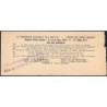 1957 - Loterie Nationale - 38e tranche Gr. VI - 1/10ème - Fédération des Mutilés - Etat : TB-