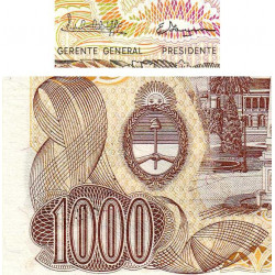 Argentine - Pick 304d_1 - 1'000 pesos - Série H - 1982 - Etat : NEUF