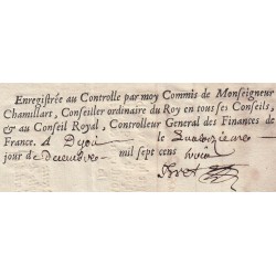 Saône-et-Loire - Mâcon - Louis XIV - Revenus casuels 1704 - 26 livres - Etat : TTB+