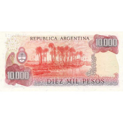 Argentine - Pick 306b - 10'000 pesos - Série G - 1982 - Etat : NEUF