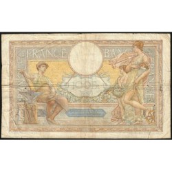 F 24-15 - 13/02/1936 - 100 francs - Merson grands cartouches - Série M.50444 - Etat : TB-